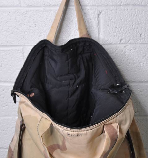 DESERT CAMO PILOT HELMET HONDA BAG