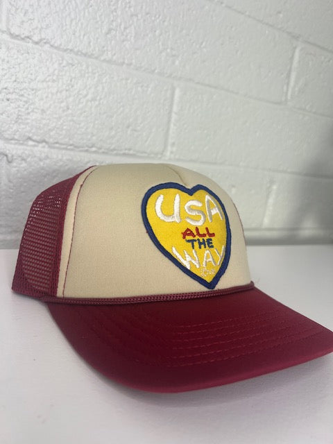 USA ALL THE WAY NEW/VINTAGE TRUCKER