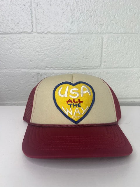 USA ALL THE WAY NEW/VINTAGE TRUCKER
