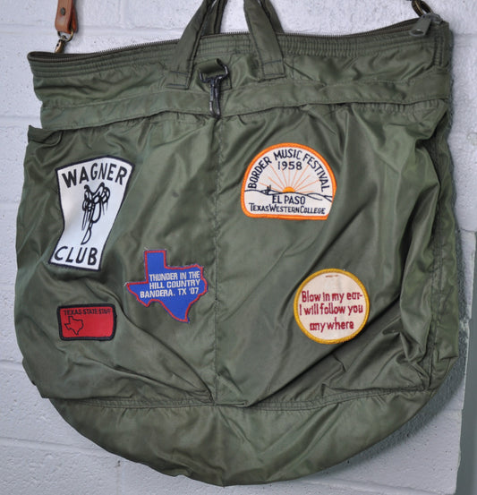 VINTAGE FLYER BAG TEXAS MUSIC FESTIVAL