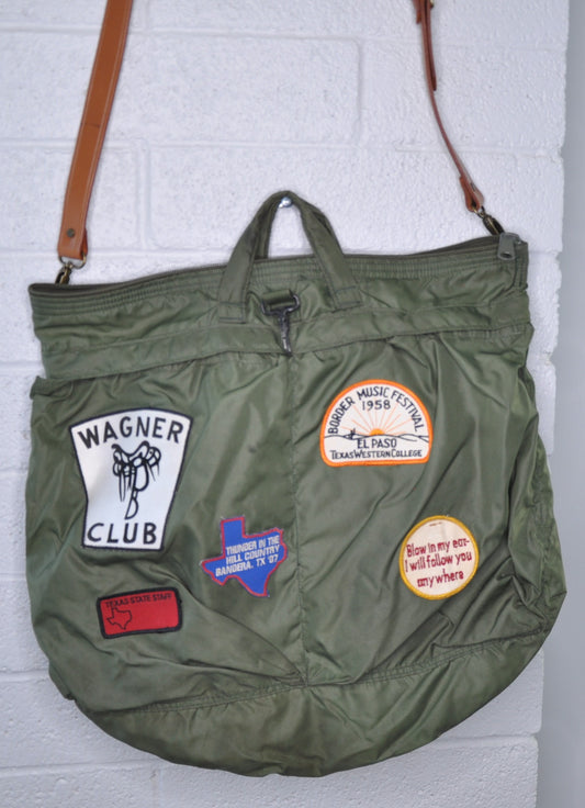 VINTAGE FLYER BAG TEXAS MUSIC FESTIVAL