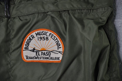 VINTAGE FLYER BAG TEXAS MUSIC FESTIVAL