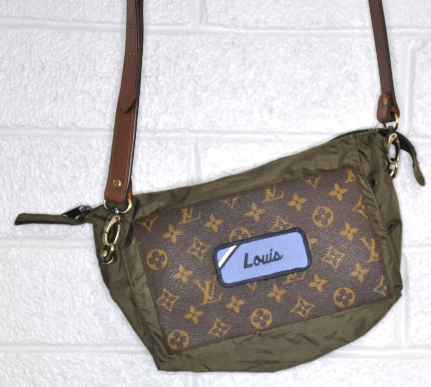 Louis Vuitton Upcycled Vintage Military