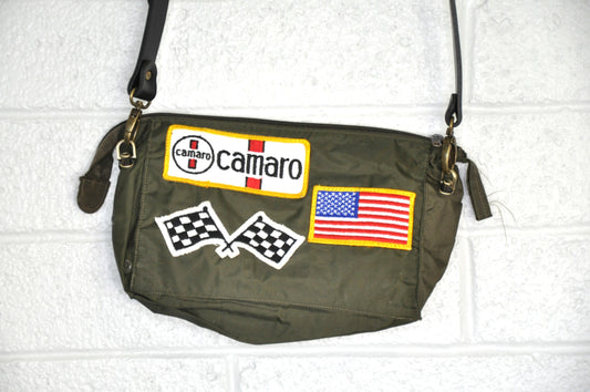 Vintage Camaro military bag.