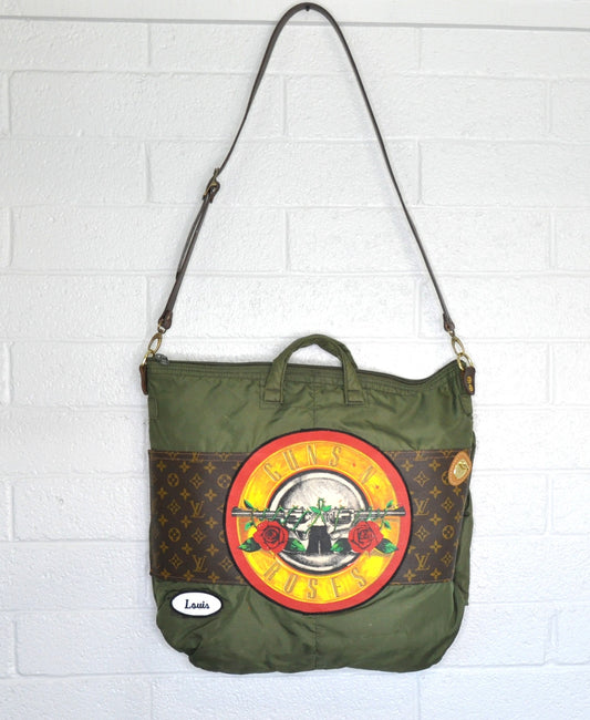 VINTAGE BAG FLYERS HELMET BAG LV X GUNS N ROSES