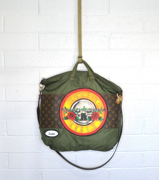 VINTAGE BAG FLYERS HELMET BAG LV X GUNS N ROSES