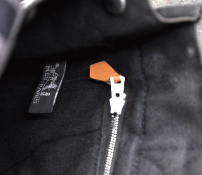 Vintage authentic Hermes Toile Fourre-Tout PM x Willie Nelson Texas . One of a kind!