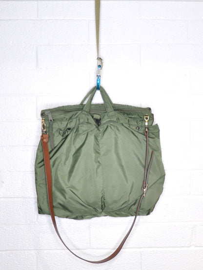 GUNS N ROSES VINTAGE PILOT BAG X LOUIS VUITTON FABRIC ONE OF A KIND!