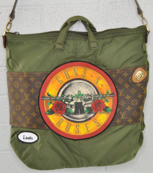 VINTAGE BAG FLYERS HELMET BAG LV X GUNS N ROSES
