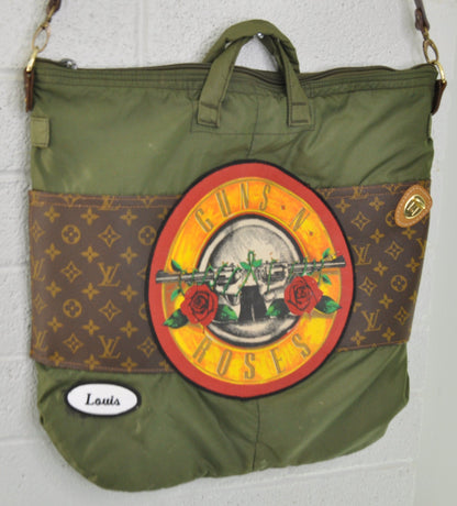 VINTAGE BAG FLYERS HELMET BAG LV X GUNS N ROSES