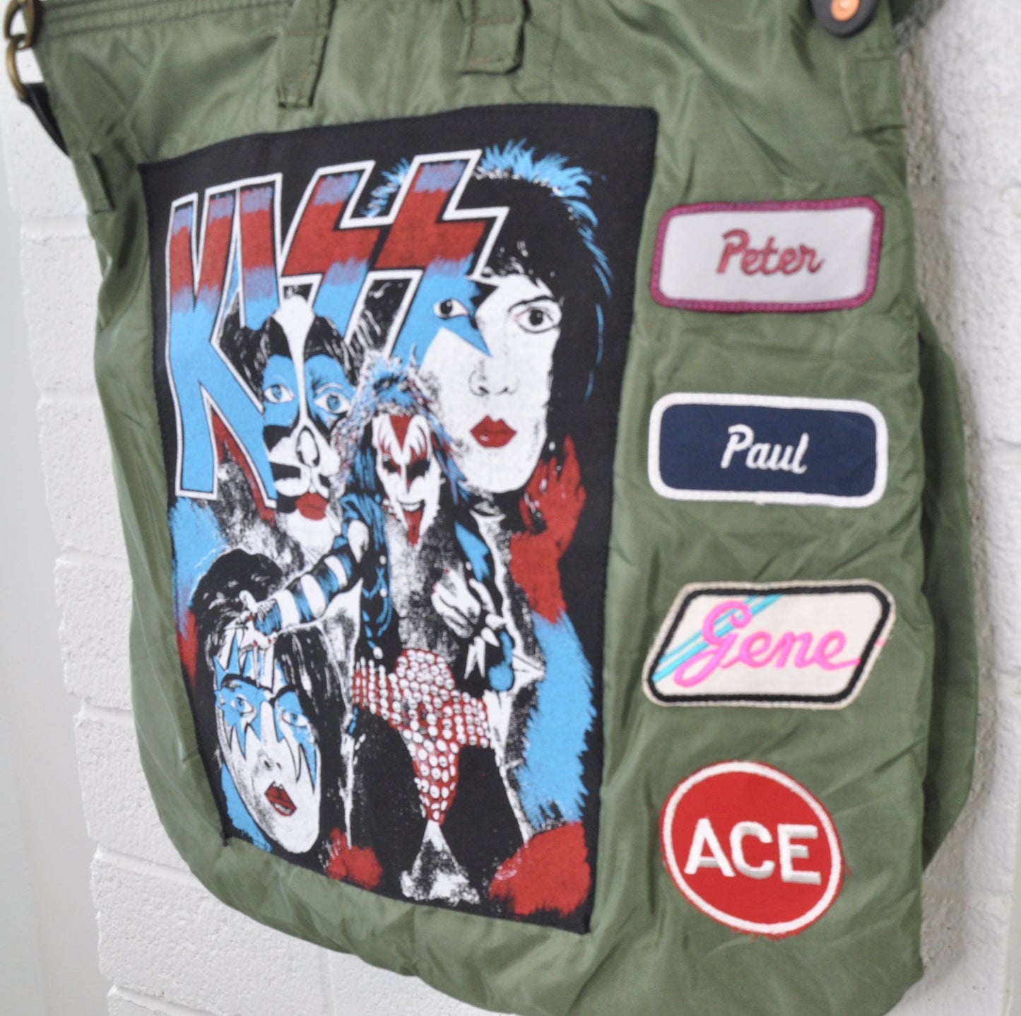 VINTAGE KISS FLYERS HELMET BAG