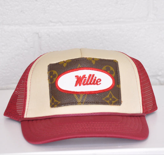 WILLIE LV UPCYCLED HAT