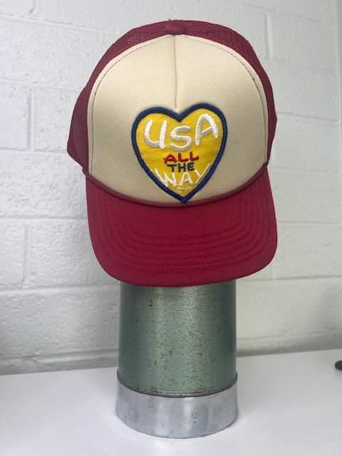 USA ALL THE WAY NEW/VINTAGE TRUCKER